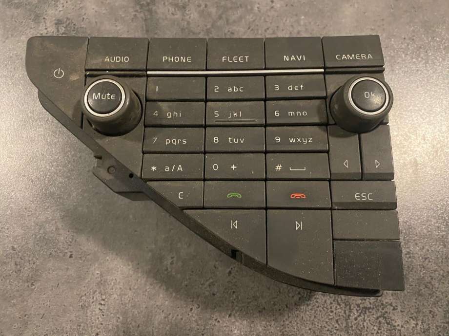 Bilstereo betjeningspanel til Lastebil Volvo FM, 2014-2020 (Versjon 4) (Versjon 4) (VOLVO|22131039)