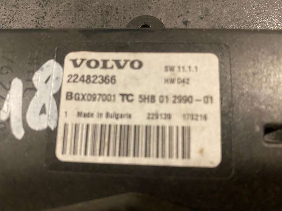 Styreenhet klima/aircondition til Lastebil Volvo FM 2014-2020 (Versjon 4) (Versjon 4) (VOLVO|22482366|)