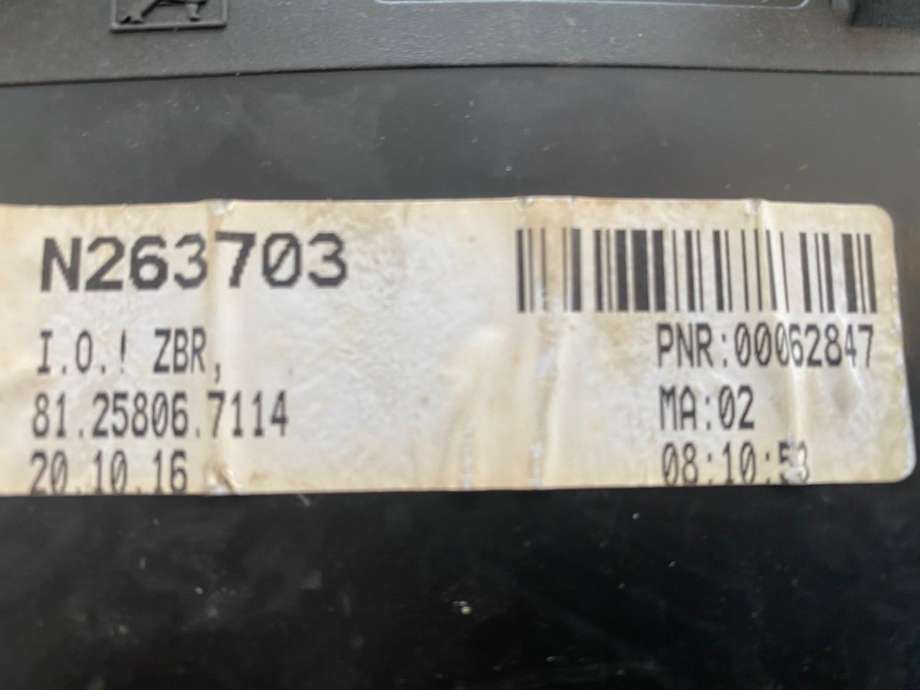Styreenhet diverse til Lastebil MAN TGM 2005-->>  (81.25806-7114|)