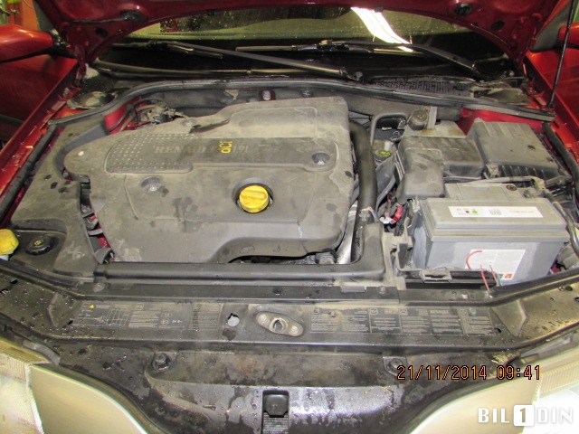 Renault Laguna 2001-2005 (Type II, Fase 1) , Motorkode: F9Q-750;F9Q-756, Girkassekode: 
