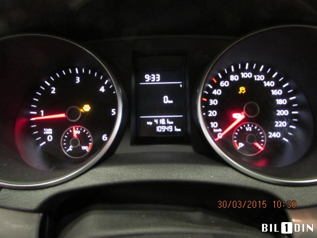 VW Golf VI 2008-2012 delebil , Motorkode: CBDC, Girkassekode: KQM