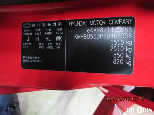 Hyundai Getz 2002-2009 , Motorkode: G4EE, Girkassekode: GT42