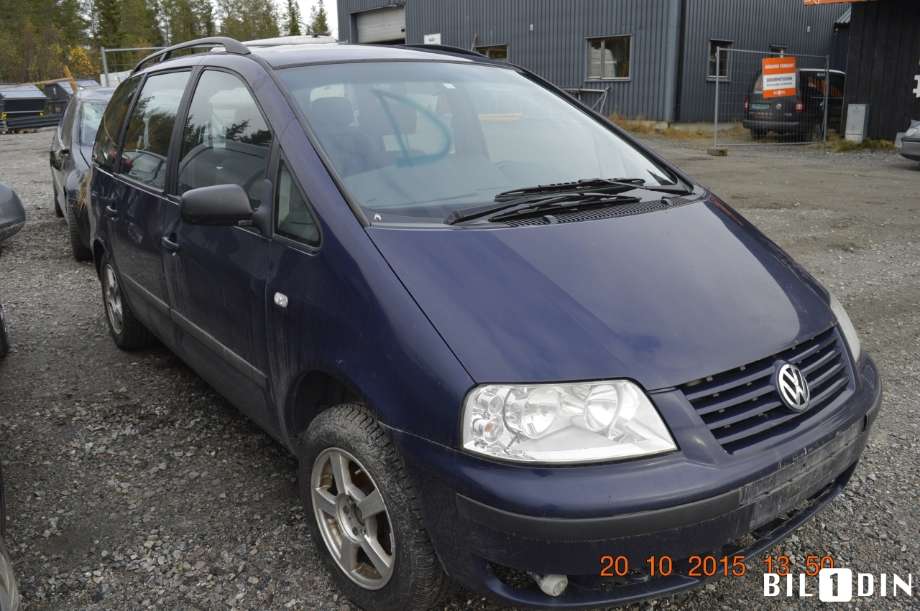 VW Sharan 2000-2010 (Type I, Fase 2) , Motorkode: AUY, Girkassekode: EHH