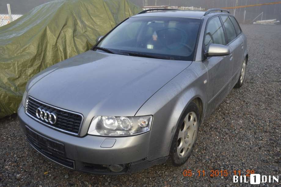 Audi A4 2001-2004 (Type II) (B6) (B6), Motorkode: AVF, Girkassekode: GBC/01E300049B