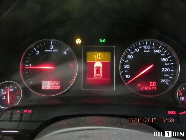 Audi A4 2001-2004 (Type II) (B6) (B6), Motorkode: AVF, Girkassekode: GBC/01E300049B