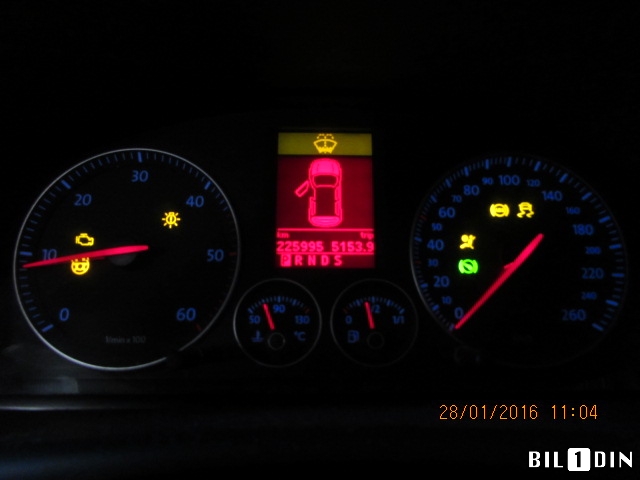 VW Touran 2003-2006 (Type I, Fase 1) , Motorkode: BKC;BLS, Girkassekode: HQN