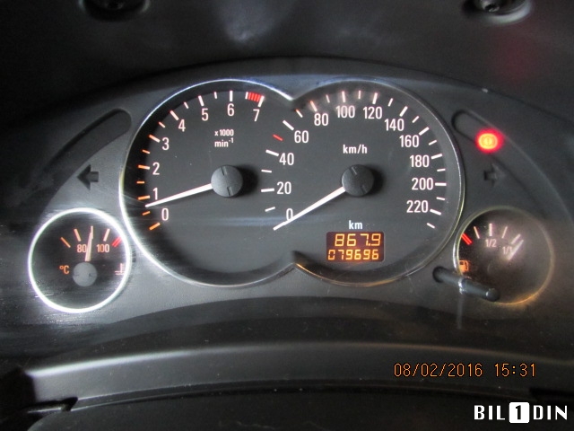 Opel Meriva A 2003-2010 , Motorkode: Z16XE, Girkassekode: 