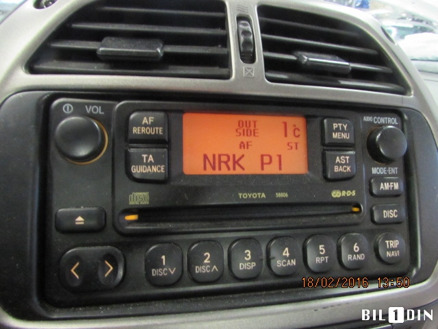 Toyota RAV4 2000-2006 (Type II) , Motorkode: 1CD-FTV, Girkassekode: 30300-42120