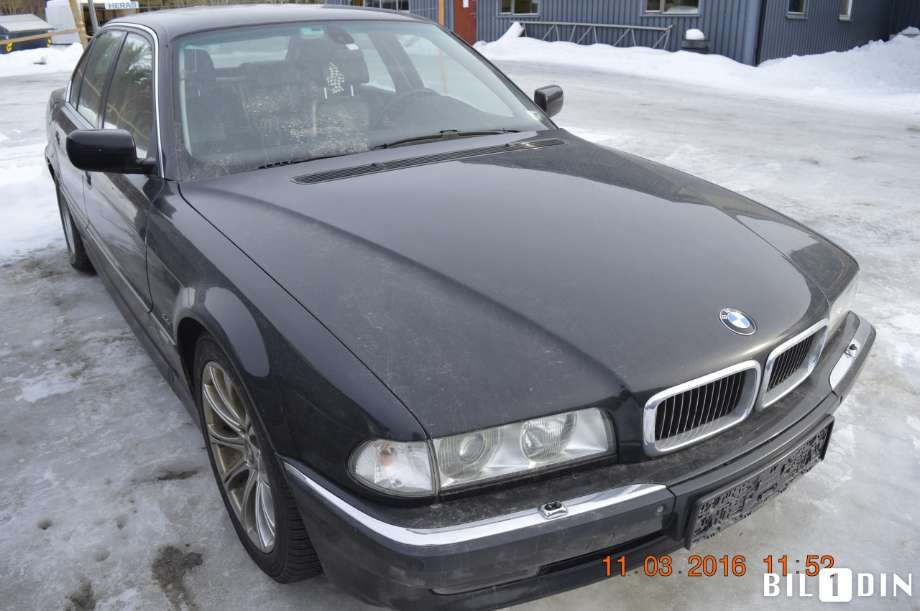 BMW 7-Serie 1993-2001 (E38) (E38), Motorkode: M62-B44, Girkassekode: 