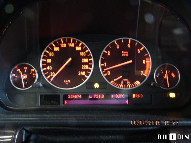 BMW 7-Serie 1993-2001 (E38) (E38), Motorkode: M62-B44, Girkassekode: 