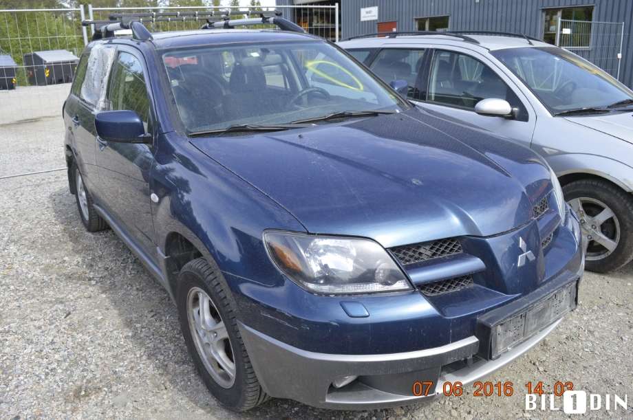 Mitsubishi Outlander 2003-2006 (Type I) , Motorkode: 4G69, Girkassekode: MN168377