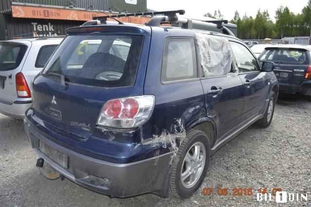 Mitsubishi Outlander 2003-2006 (Type I) , Motorkode: 4G69, Girkassekode: MN168377
