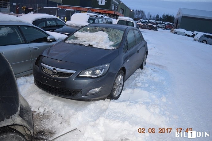 Opel Astra J 2010-2015 , Motorkode: A16XER, Girkassekode: 95514981/701513