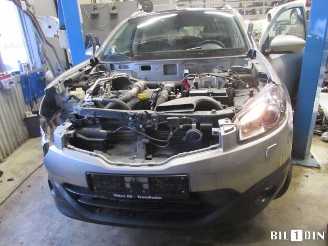 Nissan Qashqai 2010-2014 (Type I, Fase 2) , Motorkode: K9K, Girkassekode: 