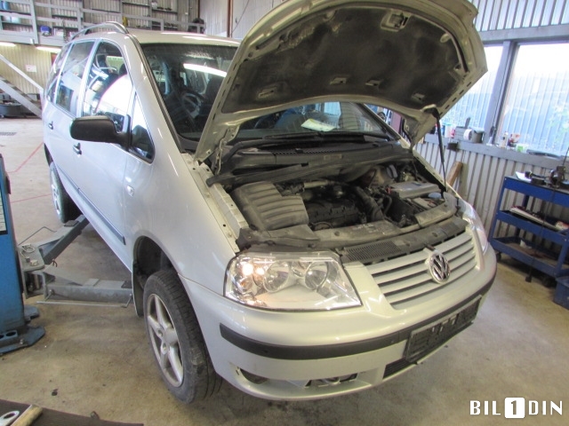 VW Sharan 2000-2010 (Type I, Fase 2) , Motorkode: AUY;BVK, Girkassekode: 