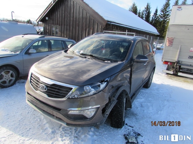 Kia Sportage 2010-2016 (Type III) , Motorkode: D4FD, Girkassekode: