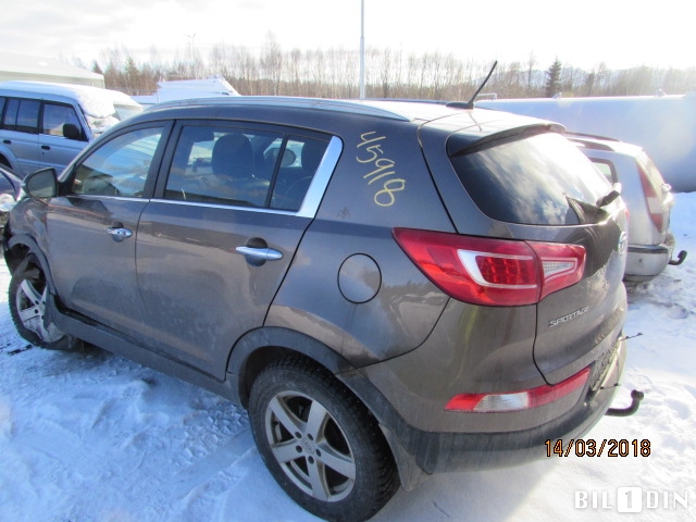 Kia Sportage 2010-2016 (Type III) , Motorkode: D4FD, Girkassekode: