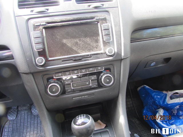 VW Golf VI 2008-2012 , Motorkode: CBDC, Girkassekode: 