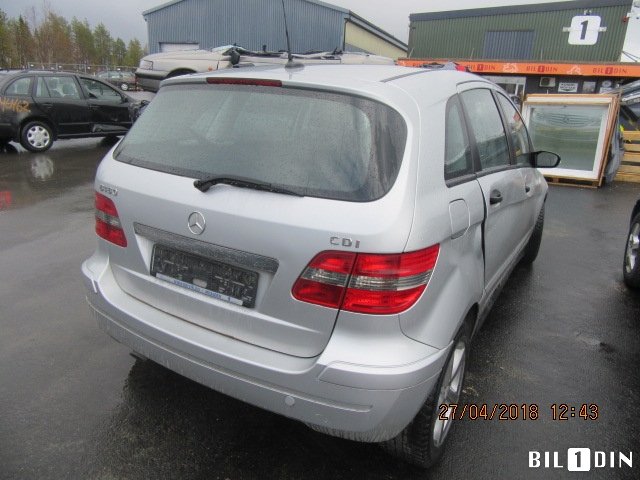 Mercedes B-Klasse 2005-2008 (Fase 1) (W245) (W245), Motorkode: OM640.940, Girkassekode: 