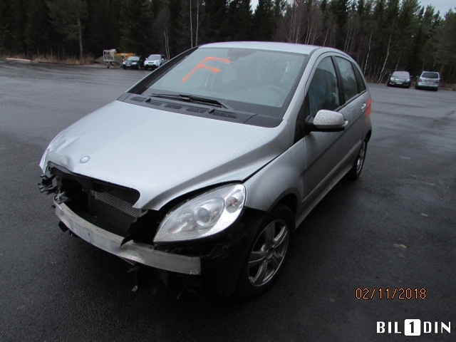 Mercedes B-Klasse 2008-2011 (Fase 2) (W245) (W245), Motorkode: OM640.940, Girkassekode: 