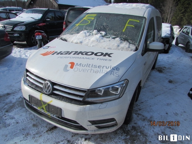 VW Caddy 2015-2020 (Type III, Fase 3) , Motorkode: CUUB;DFSB, Girkassekode: