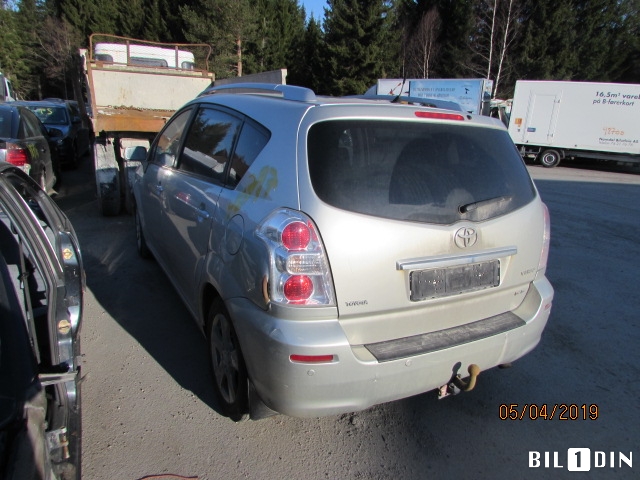 Toyota Verso 2004-2009 (Type II) , Motorkode: 2AD-FTV, Girkassekode: