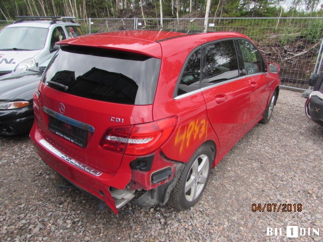 Mercedes B-Klasse 2011-2018 (W246) (W246), Motorkode: OM651.901, Girkassekode: