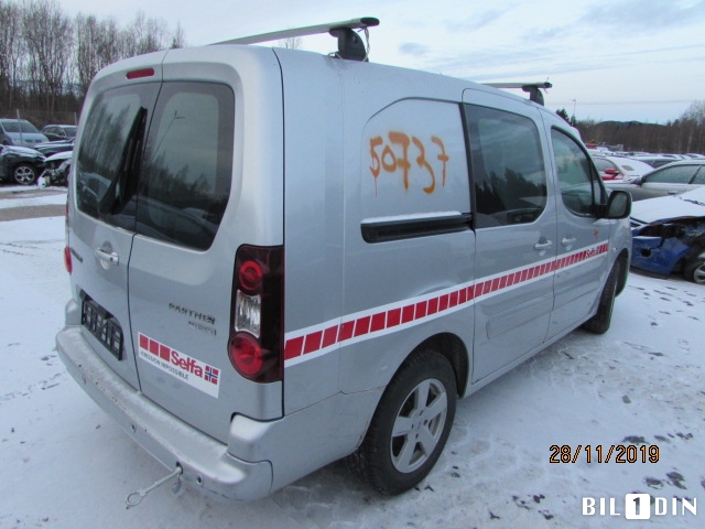 Peugeot Partner 2008-2015 (Type II, Fase 1) , Motorkode: ZKY, Girkassekode: