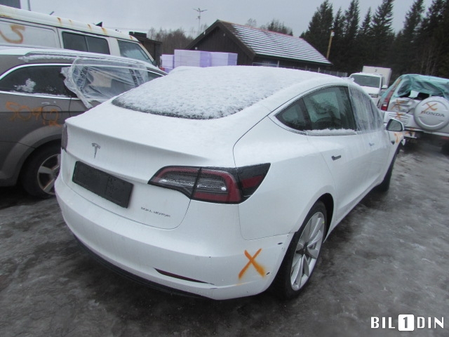 Tesla Model 3 2018-2023 (Fase 1) , Motorkode: 3D3, Girkassekode: 