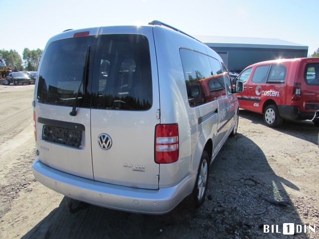 VW Caddy 2010-2015 (Type III, Fase 2) , Motorkode: CFHC, Girkassekode:
