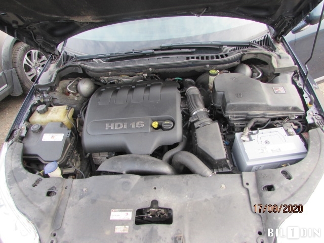 Citroën C5 2008-2017 (Type II) , Motorkode: RHR, Girkassekode: 