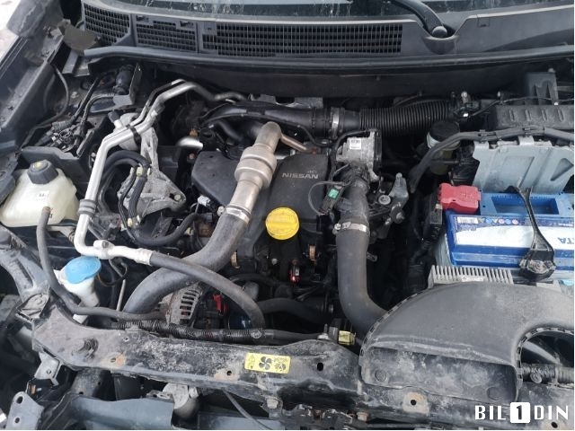 Nissan Qashqai 2010-2014 (Type I, Fase 2) , Motorkode: K9K, Girkassekode: 