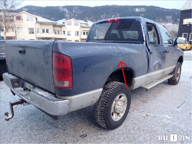 Dodge Ram 2003-2008 (Type III) , Motorkode: C, Girkassekode: 