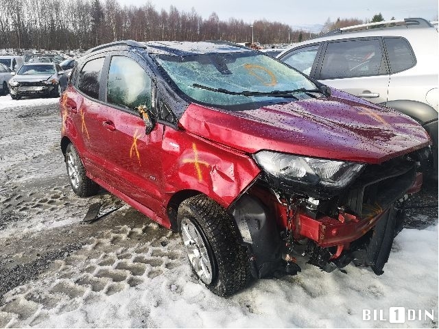 Ford Ecosport 2016-->> , Motorkode: ZTJC, Girkassekode: 