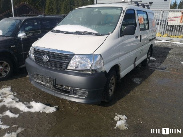 Toyota Hiace 2007-2012 (Fase 3) , Motorkode: 2KD-FTV, Girkassekode: 
