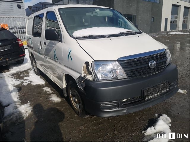 Toyota Hiace 2007-2012 (Fase 3) , Motorkode: 2KD-FTV, Girkassekode: 