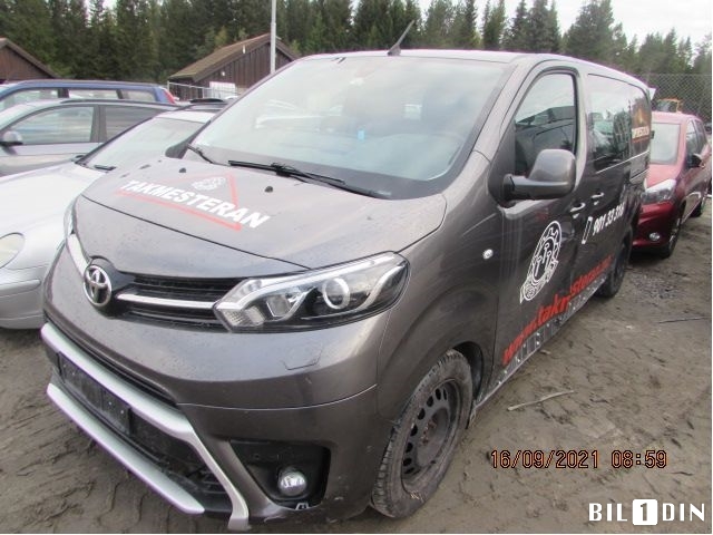 Toyota Proace 2016-->> (Type II) , Motorkode: 4WZ-FHV, Girkassekode: 