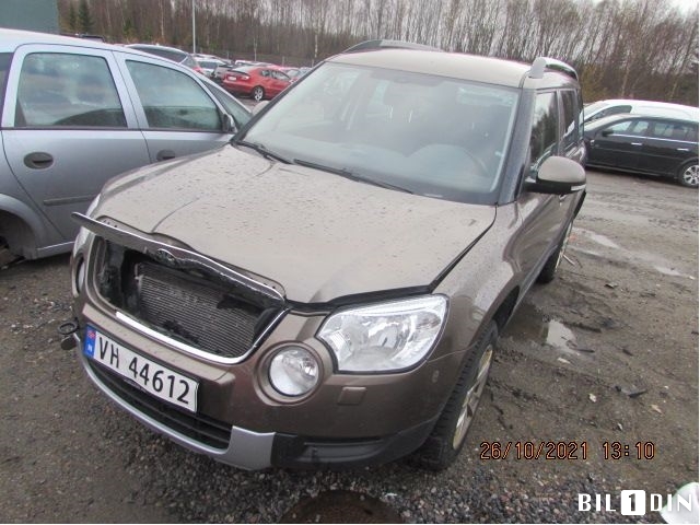 Škoda Yeti 2009-2013 (Fase 1) , Motorkode: CAXA, Girkassekode: 