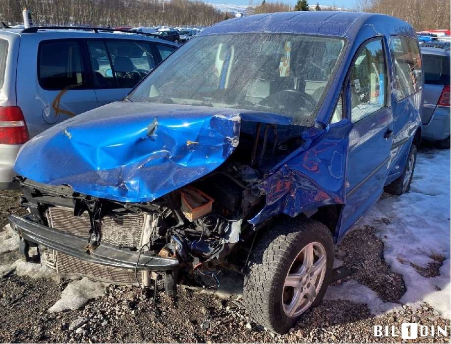 VW Caddy 2010-2015 (Type III, Fase 2) , Motorkode: CFHF, Girkassekode: 