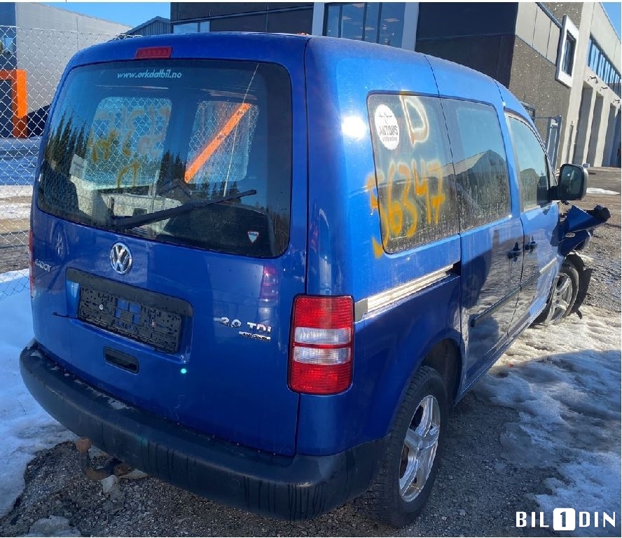 VW Caddy 2010-2015 (Type III, Fase 2) , Motorkode: CFHF, Girkassekode: 