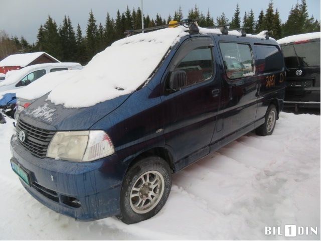 Toyota Hiace 2007-2012 (Fase 3) , Motorkode: 2KD-FTV, Girkassekode: 