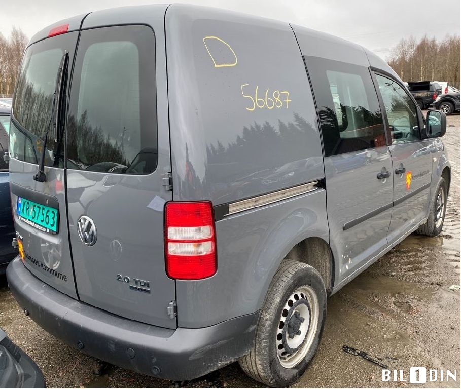 VW Caddy 2010-2015 (Type III, Fase 2) , Motorkode: CFHF, Girkassekode: 