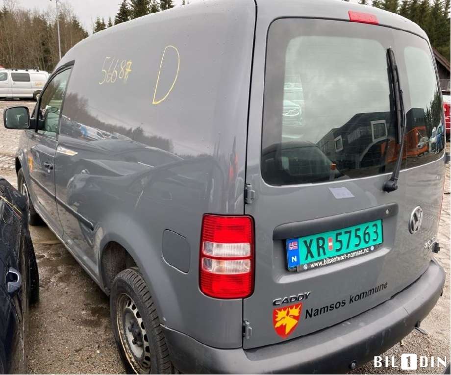 VW Caddy 2010-2015 (Type III, Fase 2) , Motorkode: CFHF, Girkassekode: 