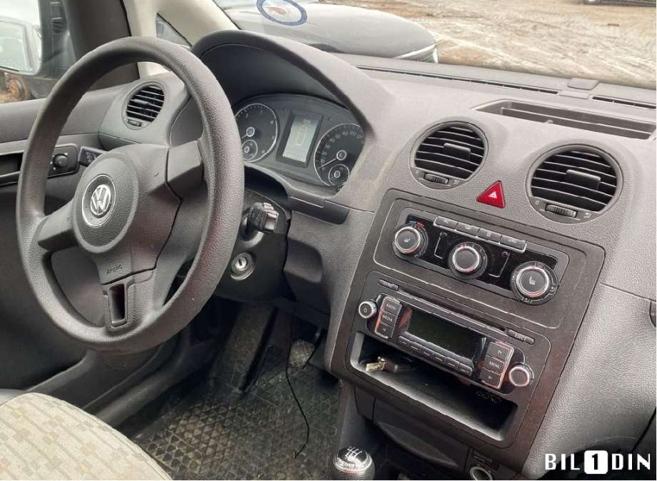 VW Caddy 2010-2015 (Type III, Fase 2) , Motorkode: CFHF, Girkassekode: 