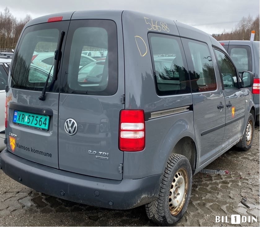 VW Caddy 2010-2015 (Type III, Fase 2) , Motorkode: CFHF, Girkassekode:
