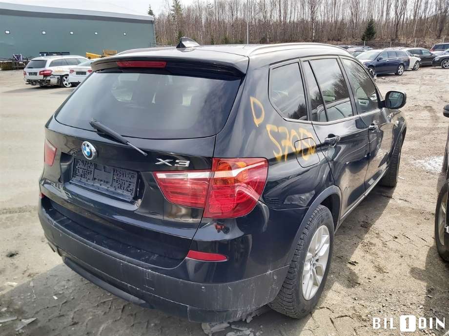 BMW X3 2010-2017 (F25) (F25), Motorkode: N47-D20C, Girkassekode: