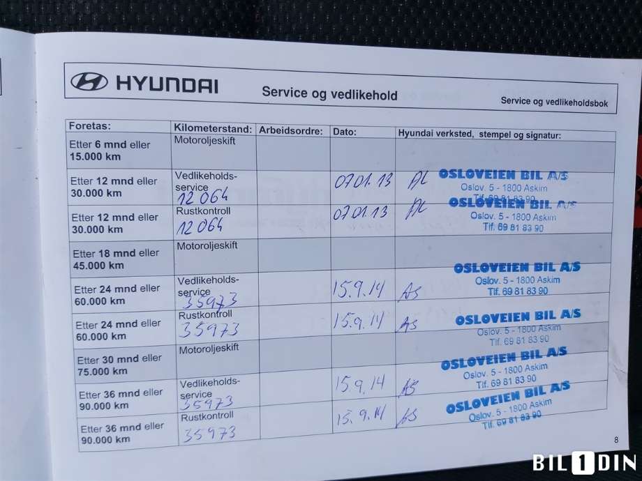 Hyundai i40 2012-2017 , Motorkode: D4FD, Girkassekode: 