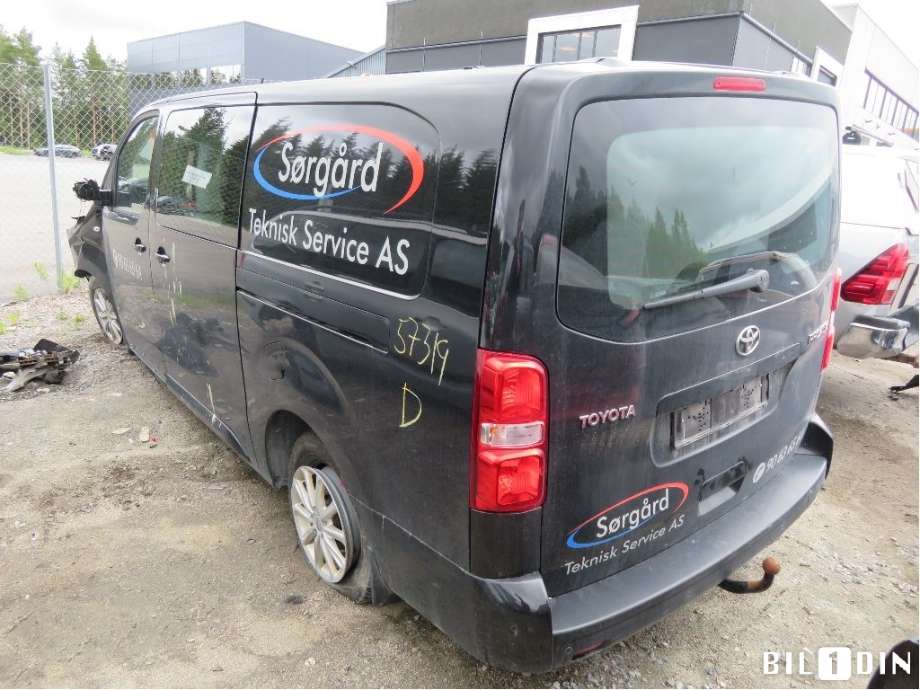 Toyota Proace 2016-->> (Type II) , Motorkode: 4WZ-FTV, Girkassekode: