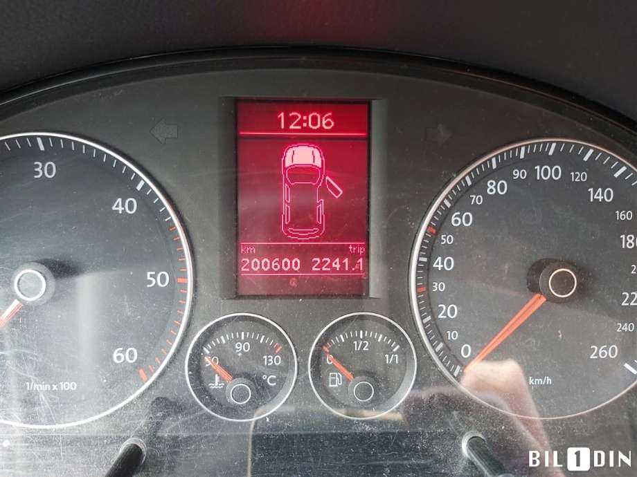 VW Touran 2007-2010 (Type I, Fase 2) , Motorkode: BMM, Girkassekode: 