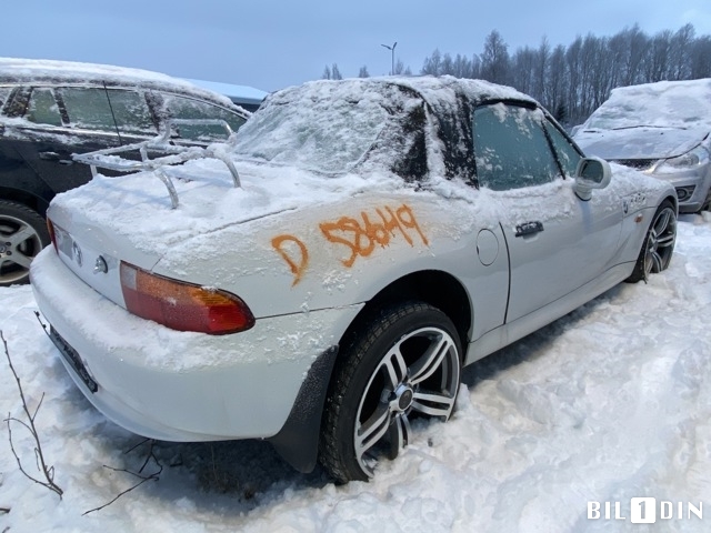 BMW Z3 1996-2002 (E36/8 & E36/8) (E36/8 & E36/8), Motorkode: M43-B18, Girkassekode: 
